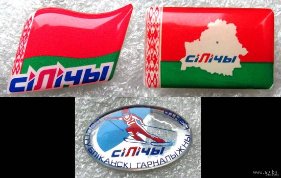 Горнолыжный центр Силичи. 3 значка