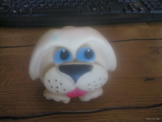 Резиновая игрушка собачка СССР