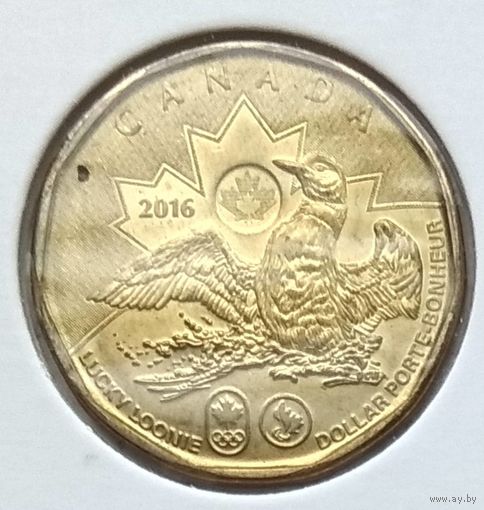 Канада 1 доллар 2016 г. XXXI летние Олимпийские Игры, Рио-Де-Жанейро 2016
