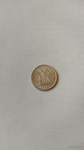 2.50 эскудо 1980 г. Португалия.