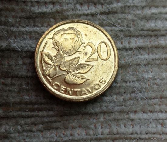 Werty71 Мозамбик 20 сентаво 2006 Хлопчатник