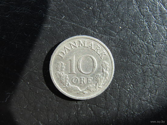 Дания 10 эре, 1969. С 20 копеек. Распродажа коллекции. Смотрите другие лоты.