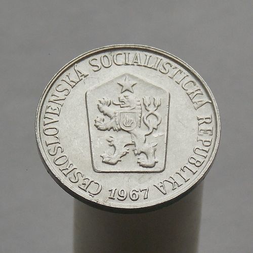 Чехословакия 5 геллеров 1967