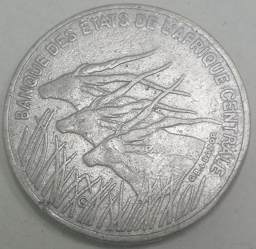 8.19 центральный африканский союз 100 франков 1992