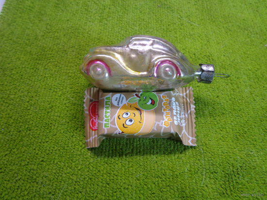 Ёлочная игрушка СССР. АВТОМОБИЛЬ. Редкая.