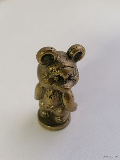 Олимпийский мишка, бронза