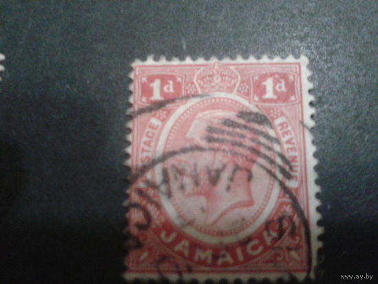 Ямайка, колония Англии 1912 король Георг 5