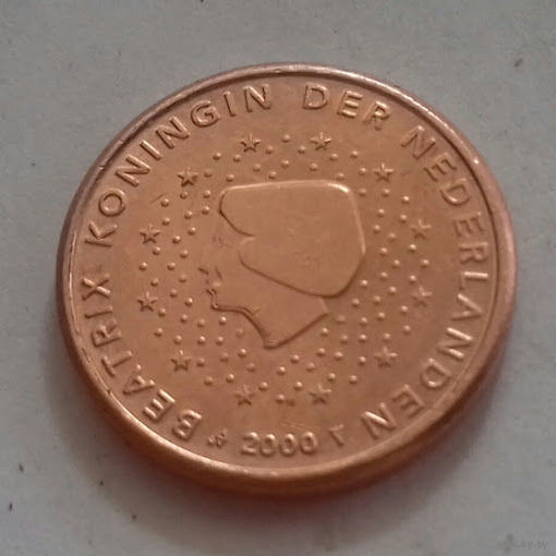 1 евроцент, Нидерланды 2000 г.
