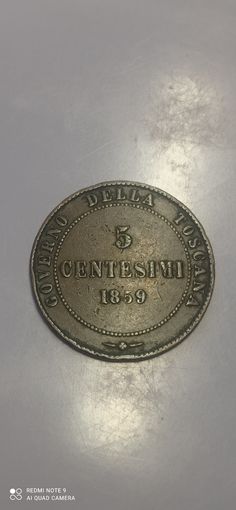 1859 Toscana 5 c Italian states