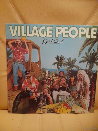 VILLAGE PEOPLE  " GO WEST" 1979 LP GERMANY METRONOME 0060183 - NM-NM-