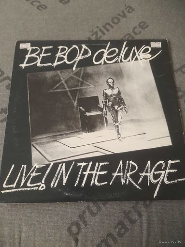 BE-BOP DELUXE   "LIVE! IN THE AIR AGE " 1977 ENGLAND HARVEST SHVL816 --NM-