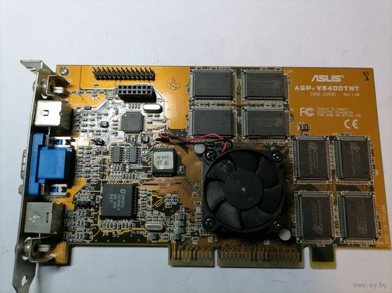 Видеокарта asus v3400tnt