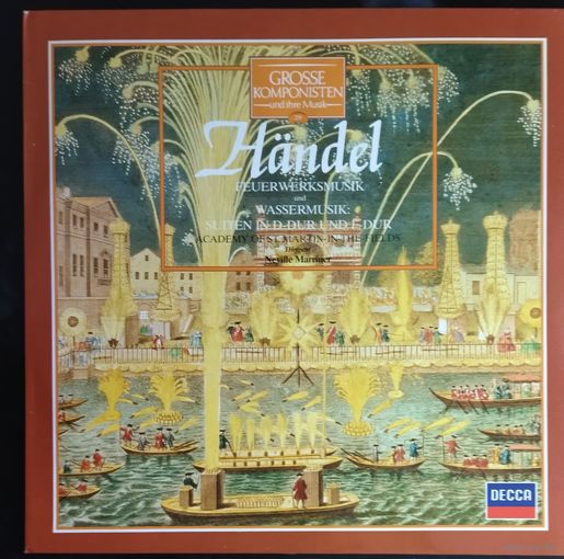 HANDEL. 1972, Decca, LP, NM, Holland