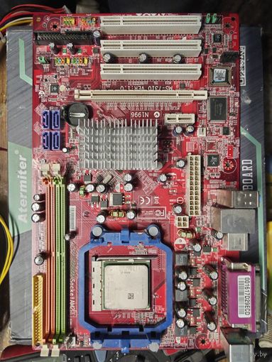 Материнская плата K9N4 Ultra (MS-7310 V1.0) +Athlon 64 3000+