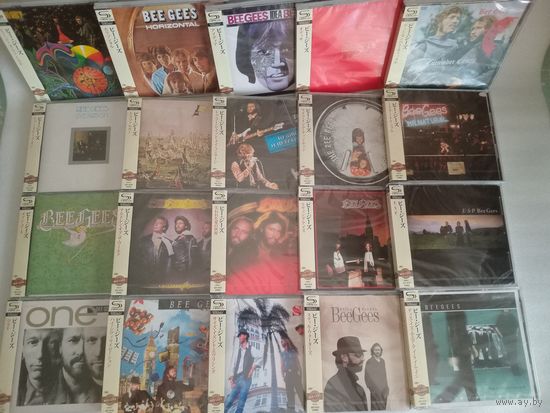 (лот - 20cd все альбомы!!!) Bee Gees (shm-cd) (made in Japan)