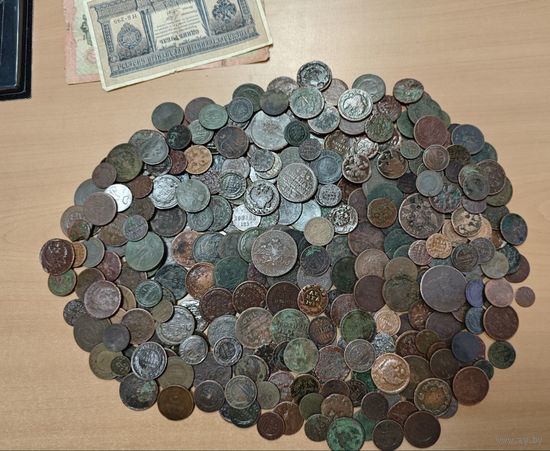 Отличный, большой лот Имперской меди. Разные периоды. 310 шт. есть нечастые