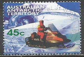 Австралийская Антарктика. Транспорт. Снегоход. 1998г. Mi#116.