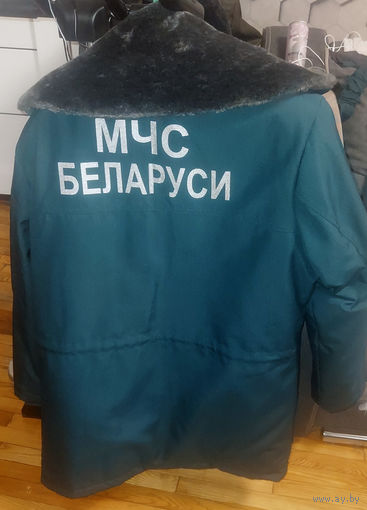 Куртка зимняя МЧС новая