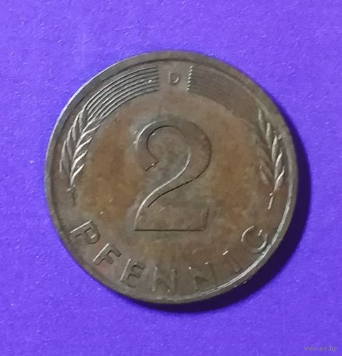 2 пфеннинга 1995 г.