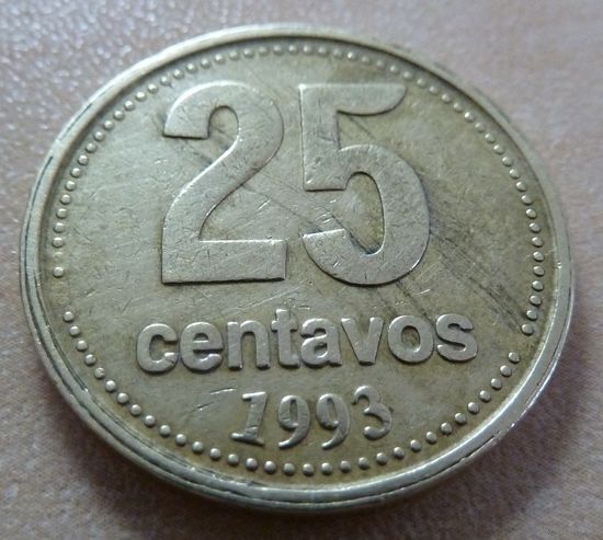 25 сентавос 1993 Аргентина