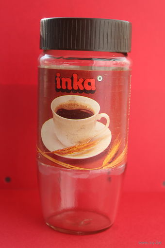 РЕДКАЯ БАНКА ИЗ ПОД КОФЕ ИЗ 90-Х "INKA"
