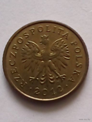 Польша 1 грош 2012 г.