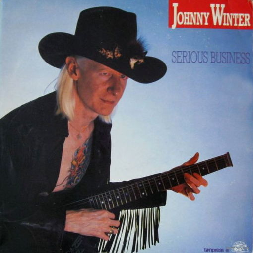Johnny Winter – Serious Business, LP 1986