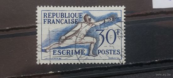 РАСПРОДАЖА ФРАНЦИЯ 1953г. Гаш.
