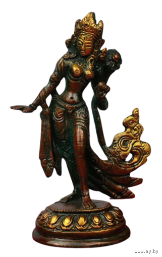 Статуэтка Богиня Тара Бронза Индия