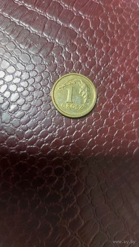 Монета 1 грош 2014г new. Польша. Неплохая!