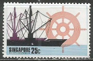 Сингапур. Кнфеенция портов и гаваней. 1975г. Mi#229..