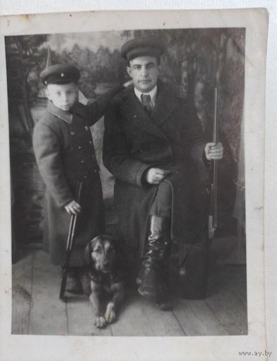 Фото юный охотник