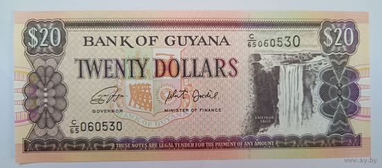 Гайана 20 долларов 2018