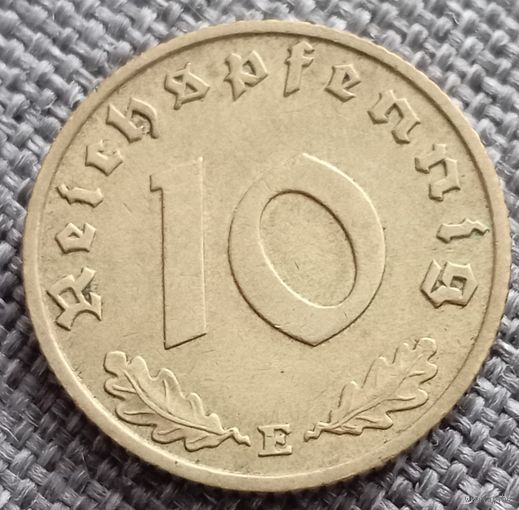 10 рейхспфеннигов 1939 Е