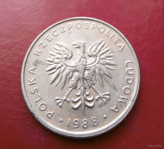 10 злотых 1988 Польша #12