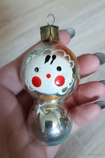 Елочные игрушки, стекло, ребенок, младенец