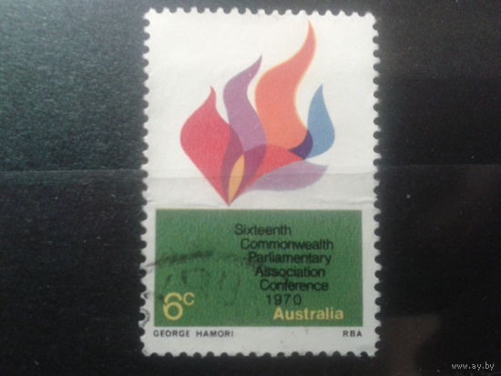 Австралия 1970 Эмблема парламентской конференции содружества