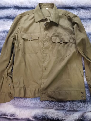 Военная рубашка ВС СССР р-52-3 по воротничку 41-3
