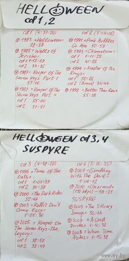 CD MP3 дискография HELLOWEEN 4 CD