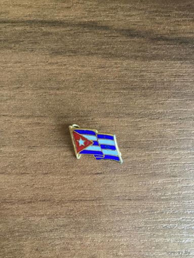 Знак Флаг Республики Куба Тяжёлый металл