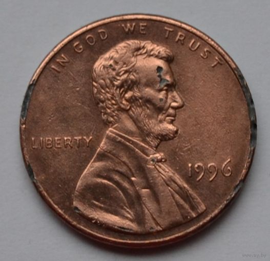 США, 1 цент  1996 г.