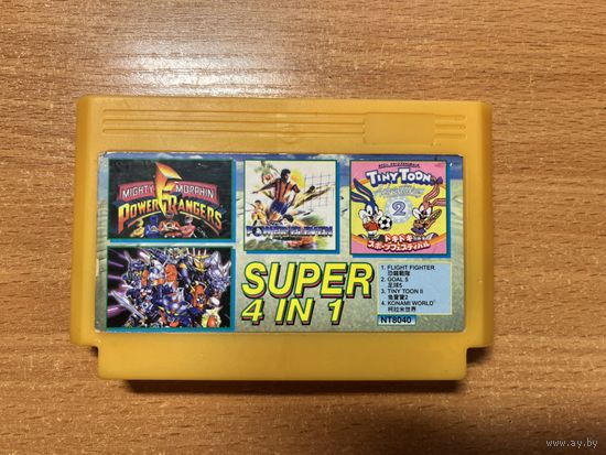 Картридж 8 бит Super 4in1 NT8040 - Стародел