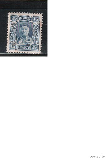 Черногория(Княжество)-1907,(Мих.65) * , Стандарт, , Князь Никола I, (1)