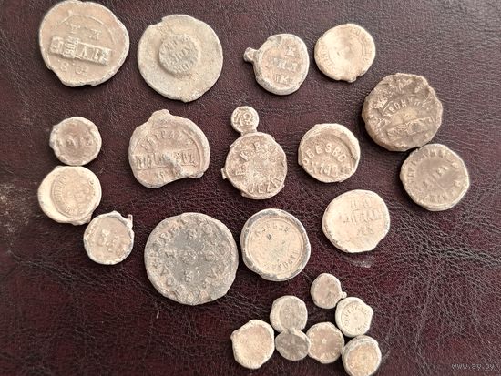 Пломба свинцовая старая