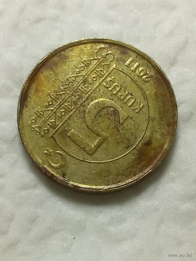 5 куруш Турция  2011 год