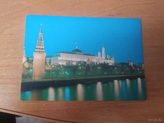 Открытка Москва Кремль.
