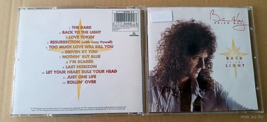 BRIAN MAY (QUEEN) - Back To The Light (AUSTRIA audio CD 1992)