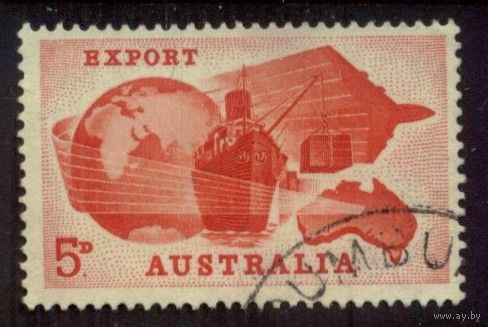 Австралия - 1962 [Mi. 328] Гашеная (AU07)