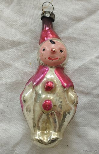 Ёлочная игрушка клоун