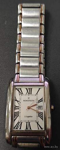 Швецарские часы Romanson. MGP 23K gold plated. Оригинал
